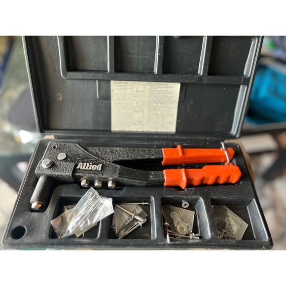 Allied “Two-Way” Riveter Set (163 pcs • model 54-R163 • 1985) - Picture 2 of 3